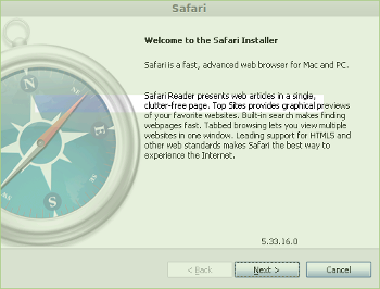 Safari Installation