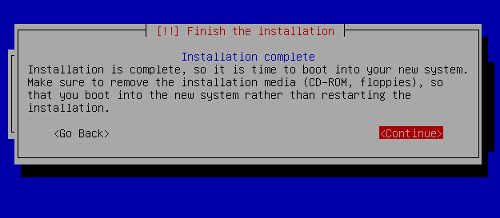 Installation Complete