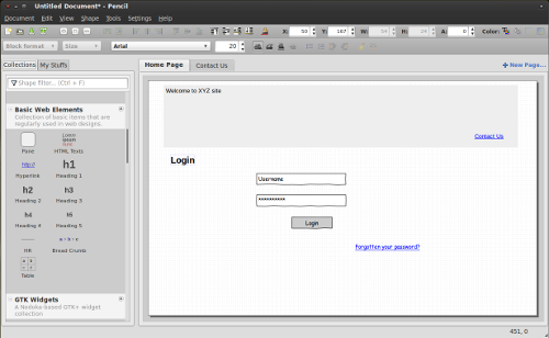 Prototype Login Screen