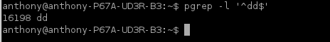 dd_find_process_number
